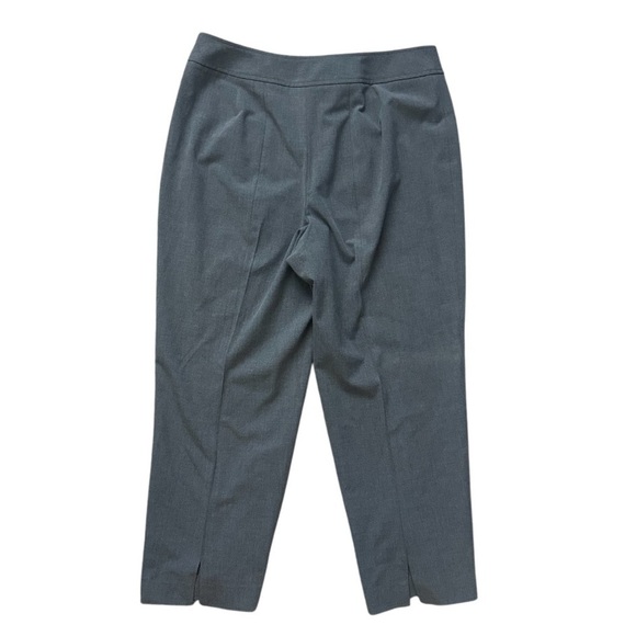 TALBOTS Ankle Pants Flat Front Side Zip Stretch
Gray Size 10 Petite - Picture 2 of 8
